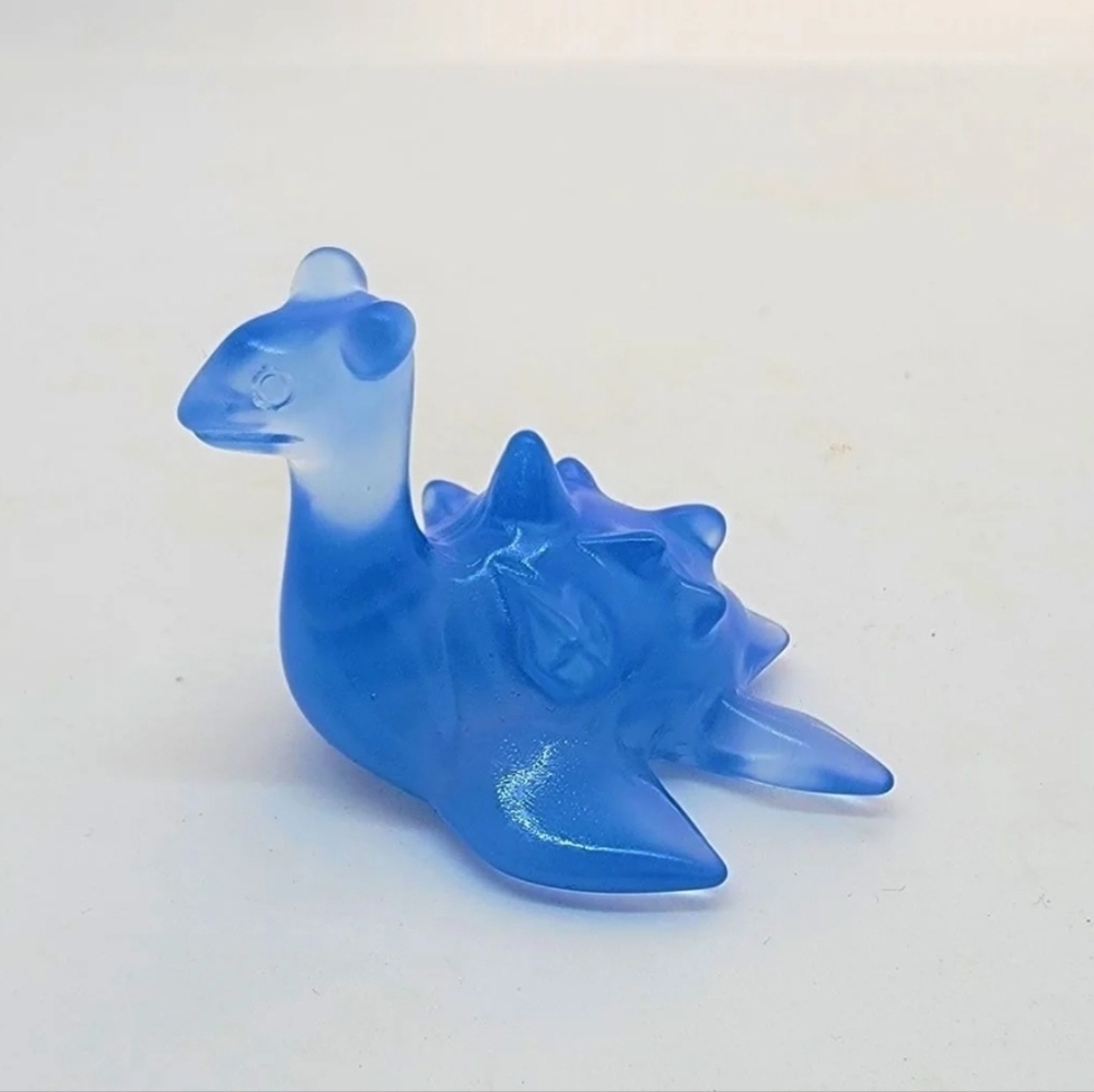 Lapras Pokémon Synthetic Blue Opalite cut - Picture 4 of 5